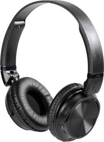 Bluetooth® Hi-Fi sluchátka On Ear Vivanco MOOOVE AIR BLACK 25175, černá