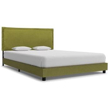 Rám postele zelený textil 120x200 cm (280997)