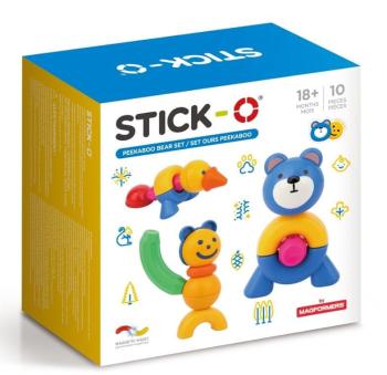 Magformers Stick-O Medvědi (Peekaboo bear)