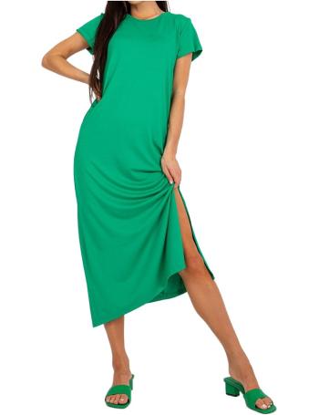 Zelené basic šaty liliane vel. S