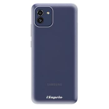 Odolné silikonové pouzdro iSaprio - 4Pure - mléčný bez potisku - Samsung Galaxy A03