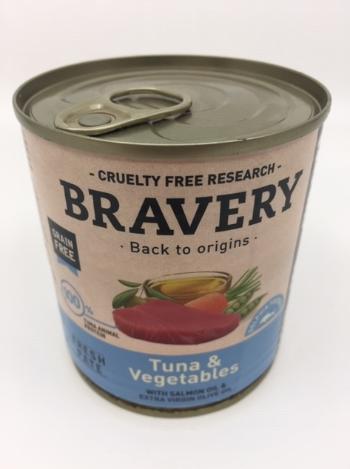 Bravery dog  konzerva ADULT TUNA - 5 x 80g