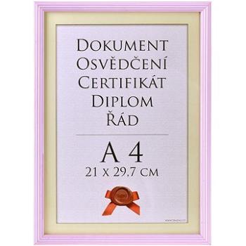 TRADAG Fotorámeček 21 × 29,7 cm, růžový (0902_5467)