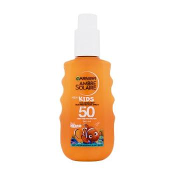 Garnier Ambre Solaire Kids Sun Protection Spray SPF50 150 ml opalovací přípravek na tělo poškozený flakon na všechny typy pleti