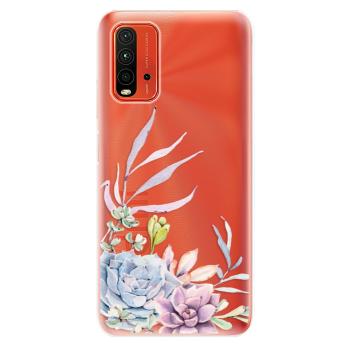 Odolné silikonové pouzdro iSaprio - Succulent 01 - Xiaomi Redmi 9T