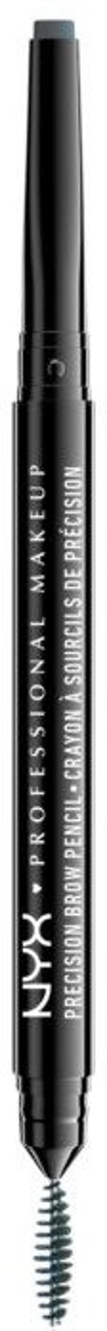 NYX Professional Makeup Precision Brow Pencil - Oboustranná tužka na obočí - Charcoal 0.13 g