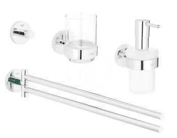 Grohe Essentials Sada doplňků do koupelny 4 v 1 40846001