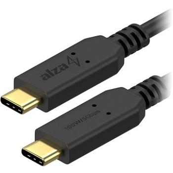 AlzaPower Core USB-C / USB-C 3.2 Gen 1, 5A, 100W, 0.15m černý (APW-CBTC3001B)