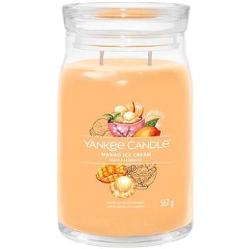 YANKEE CANDLE Signature sklo 2 knoty Mango Ice Cream 567 g (5038581144658)