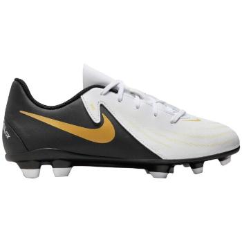 Nike JR PHANTOM GX II CLUB FG/MG Dětské kopačky, bílá, velikost 33