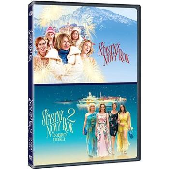 Kolekce Šťastný nový rok 1+2 (2DVD) - DVD (N03545)