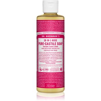 Dr. Bronner’s Rose tekuté univerzální mýdlo 240 ml