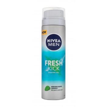 Nivea Men Fresh Kick Shaving Gel 200 ml gel na holení pro muže