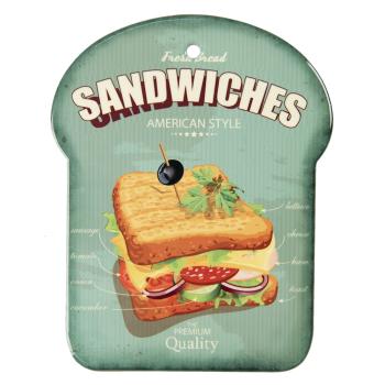 Malé servírovací keramické prkénko Sandwiches - 15*20 cm CC6CE0036