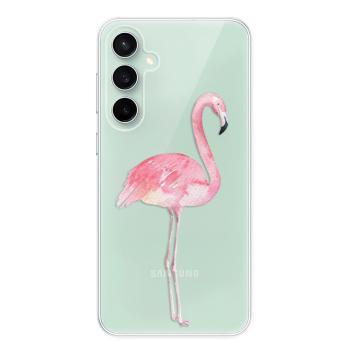 Odolné silikonové pouzdro iSaprio - Flamingo 01 - Samsung Galaxy S23 FE