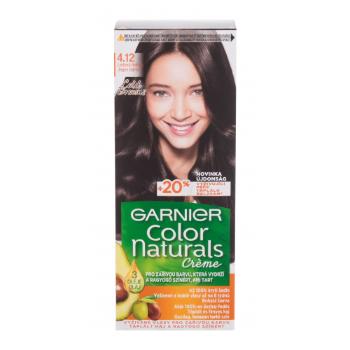 Garnier Color Naturals Créme 40 ml barva na vlasy pro ženy 4,12 Icy Brown na barvené vlasy; na všechny typy vlasů