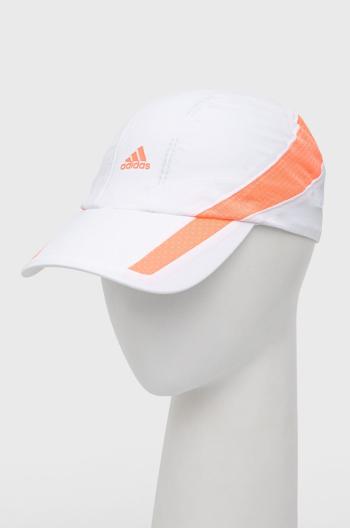 Čepice adidas Performance HE9762 bílá barva, s potiskem