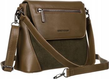 DAVID JONES CROSSBODY KHAKI KABELKA SE ZIPEM [DH] 6641-2 KHAKI Velikost: ONE SIZE