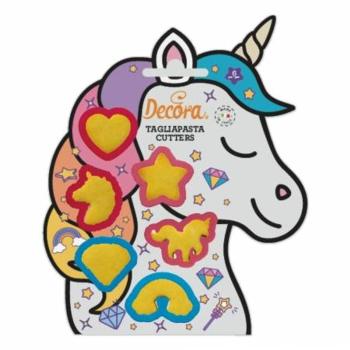 Sada vykrajovátek Unicorn - jednorožec 6ks - Decora