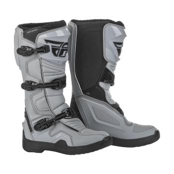 Motokrosové boty Fly Racing New Maverik Grey Black  šedá/černá  42