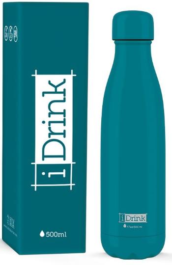 I-Drink Nerezová kovová termoska, vzor turquoise 500 ml