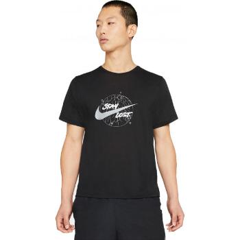 Nike DF MILER TOP SS WR GX M Pánské běžecké tričko, černá, velikost L