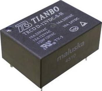 Tianbo Electronics TRCD-L-12VDC-S-H, 16 A , 125 V/DC/ 250 V/AC , 4000 VA/ 480 W