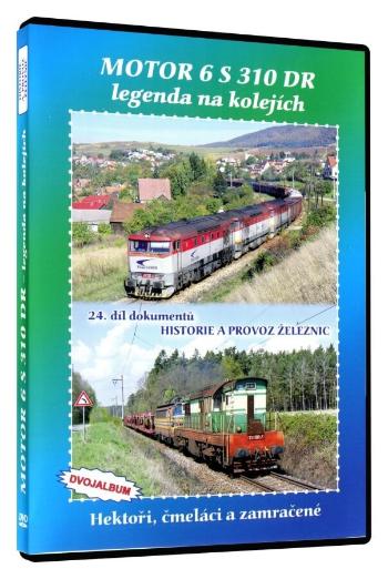 Historie železnic: MOTOR 6 S 310 DR - legenda na kolejích (2 DVD)