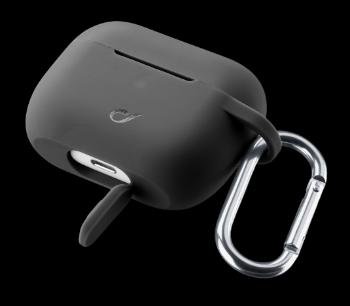 CellularLine Ochranný kryt s karabinou Bounce pro Apple AirPods Pro černý