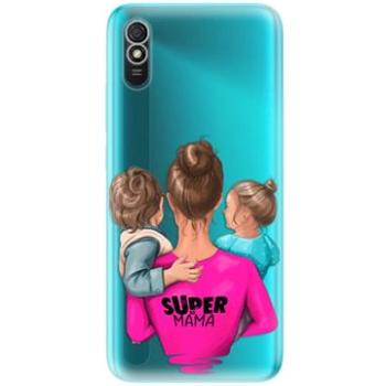 iSaprio Super Mama - Boy and Girl pro Xiaomi Redmi 9A (smboygirl-TPU3_Rmi9A)