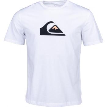 Quiksilver COMP LOGO SS Pánské tričko, bílá, velikost S