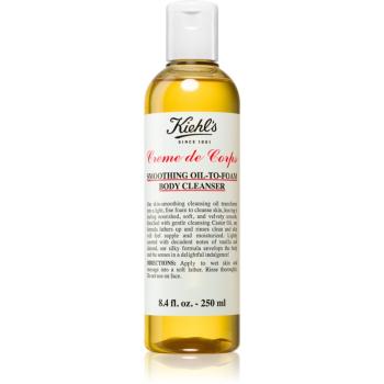 Kiehl's Creme de Corps Smoothing Oil-to-Foam Body Cleanser tělový olej pro všechny typy pokožky 250 ml