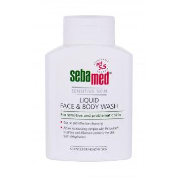 SebaMed Sensitive Skin Face & Body Wash 200 ml tekuté mýdlo pro ženy