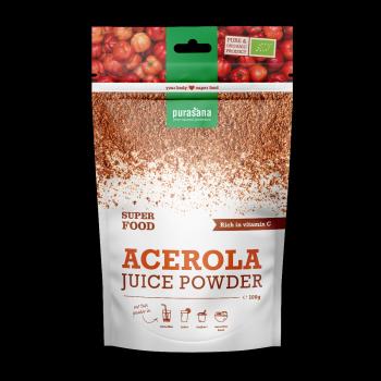BIO Acerola Juice Powder 100 g - Purasana