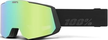 100% Snowcraft - Black/HIPER Grey-Blue w/ Green ML Mirror +HIPER Pink w/Turquoise ML Mirror uni