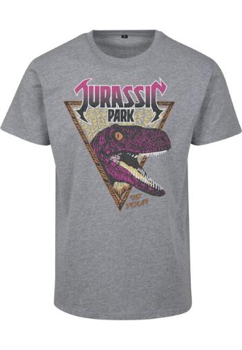 Mr. Tee Jurassic Park Pink Rock Tee heather grey - XXL