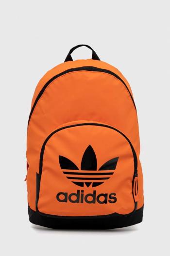 Batoh adidas Originals oranžová barva, velký, s potiskem