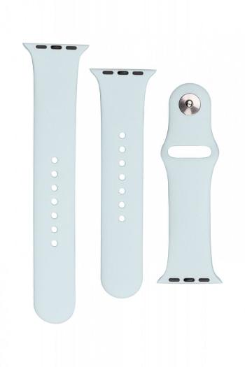 FIXED Set silikonových řemínků Silicone Strap pro Apple Watch 38/40/41 mm FIXSST-436-LGTU, světle tyrkysový - zánovní