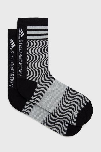Ponožky adidas by Stella McCartney dámské, černá barva