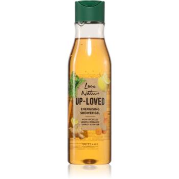 Oriflame Love Nature Up-Loved Upcycled Lemon & Organic Carrot & Ginger energizující sprchový gel 250 ml