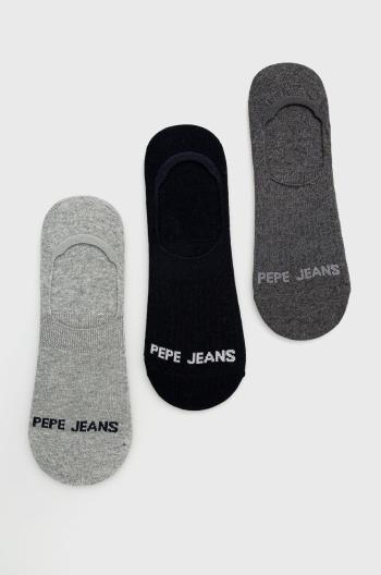Ponožky Pepe Jeans Arundel (3-pack) pánské, bílá barva