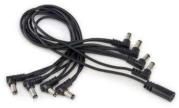 Rockboard Flat Daisy Chain Cable - 8 Outputs, Angled