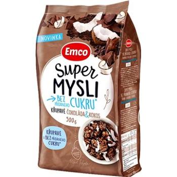 Emco Super mysli bez přidaného cukru čokoláda a kokos 500g (8595229920403)