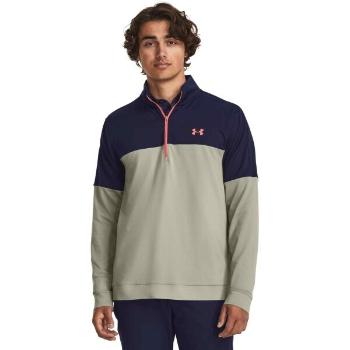 Under Armour STORM MIDLAYER Pánská golfová mikina, světle zelená, velikost