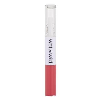 Wet n Wild MegaLast Lock 'N' Shine Lip Color + Gloss 4 ml rtěnka pro ženy Shining Hibiscus tekutá rtěnka