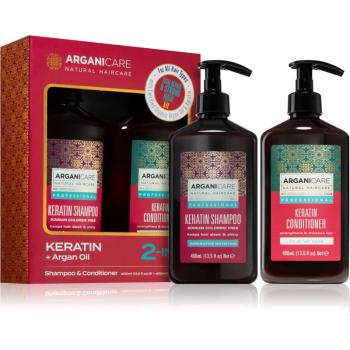 Arganicare Keratin dárková sada (na vlasy)