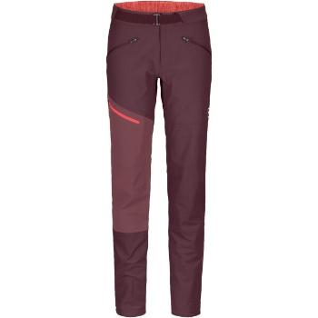 ORTOVOX BRENTA PANTS W Dámské outdoor kalhoty, vínová, velikost