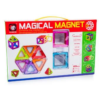 Magnetické barevné kostky Magical Magnet 20 ks