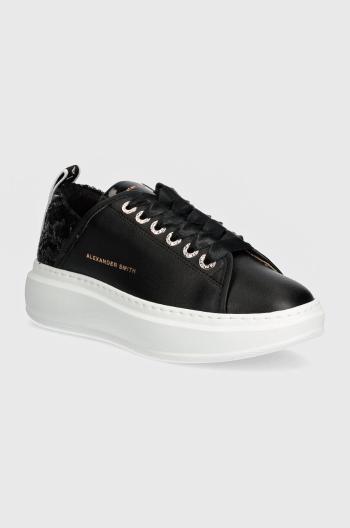 Sneakers boty Alexander Smith Wembley černá barva, ASBAWYW0341BLK