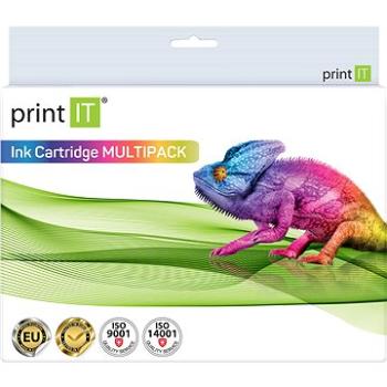 PRINT IT Multipack PGI-525 + CLI-526 2xBk/PBK/C/M/Y pro tiskárny Canon (PI-1013)
